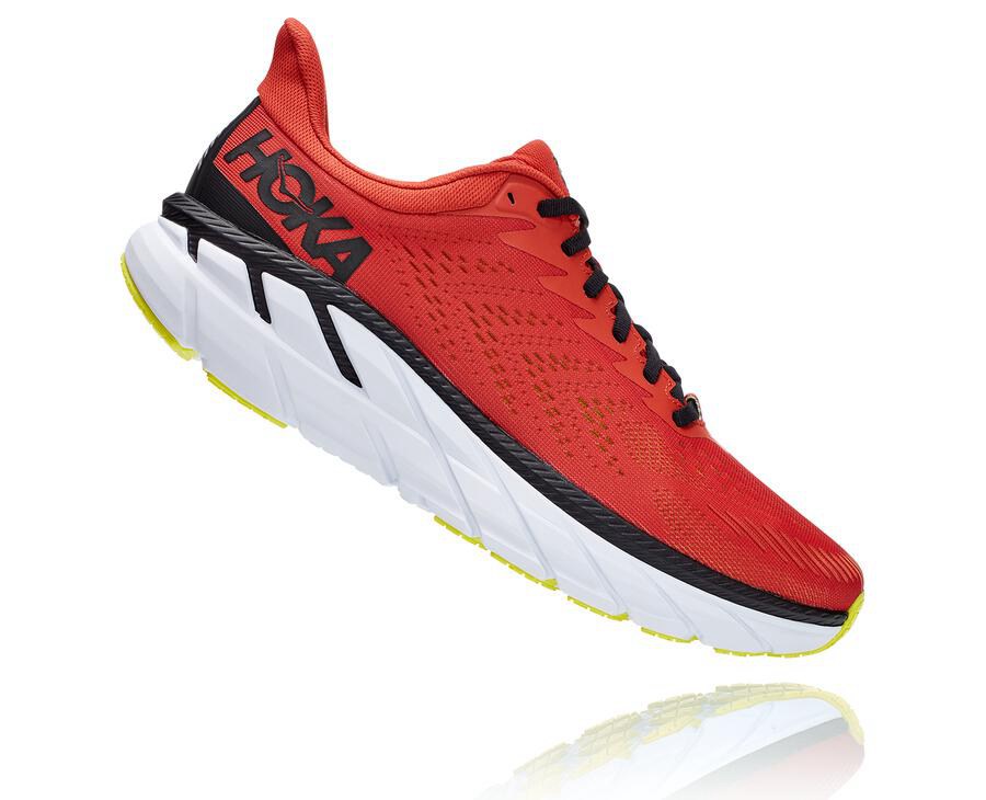 Hoka One One Løbesko Herre - Clifton 7 - Rød - 790286EHN